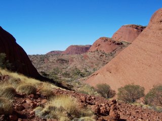 Kata Tjuta's longer walk.