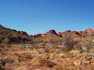 King's Canyon from a distance.